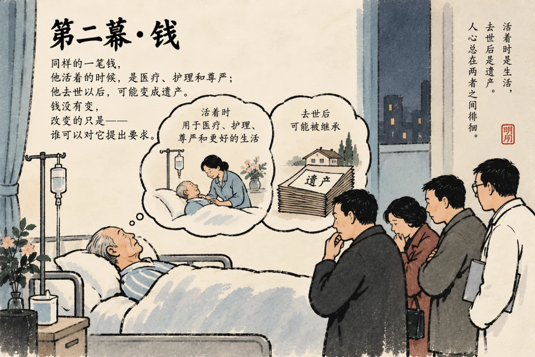 当老人沉默以后,谁在替他说话? — 原文配图