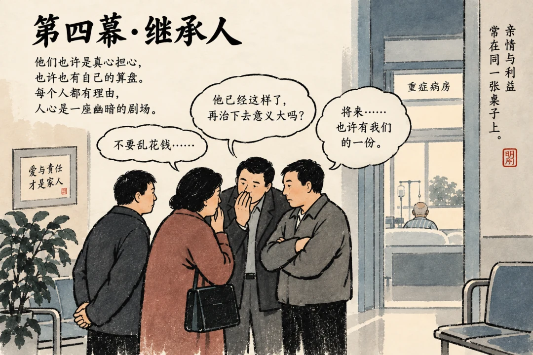 当老人沉默以后,谁在替他说话? — 原文配图