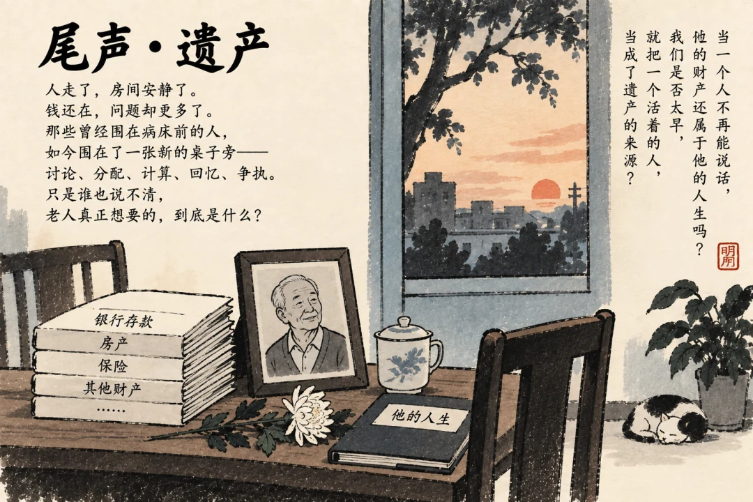 当老人沉默以后,谁在替他说话? — 原文配图